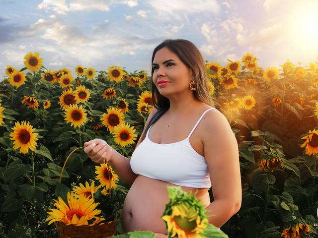 Gestante de Kelly Ferreira