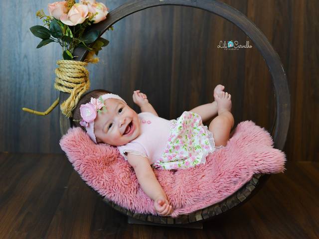 Acompanhamento infantil de Livia, 5 meses