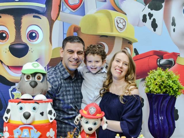 Aniversário infantil de Joaquim, 3 anos 