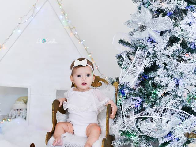 Acompanhamento infantil de Melissa em seu ensaio fotografico mensal