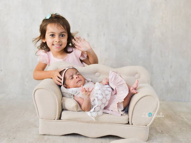 Acompanhamento infantil de Paola, 1 mês de vida