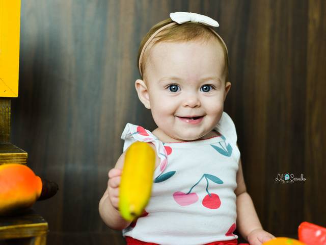 Acompanhamento infantil de Mia, 9 meses de vida