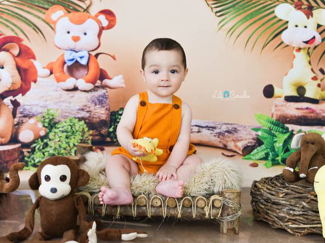 Acompanhamento infantil de Orlando em seu ensaio mensal 