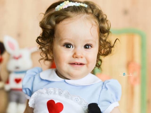 Acompanhamento infantil de Alice, acompanhamento mensal, 1 aninho