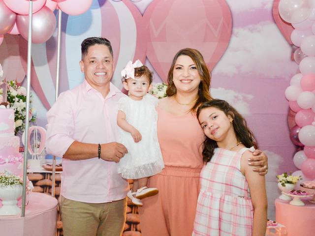 Aniversário infantil de Livia, 1 aninho 