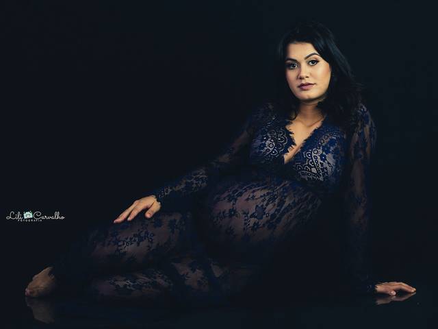 Ensaio Gestante de Ana, à espera de Davi