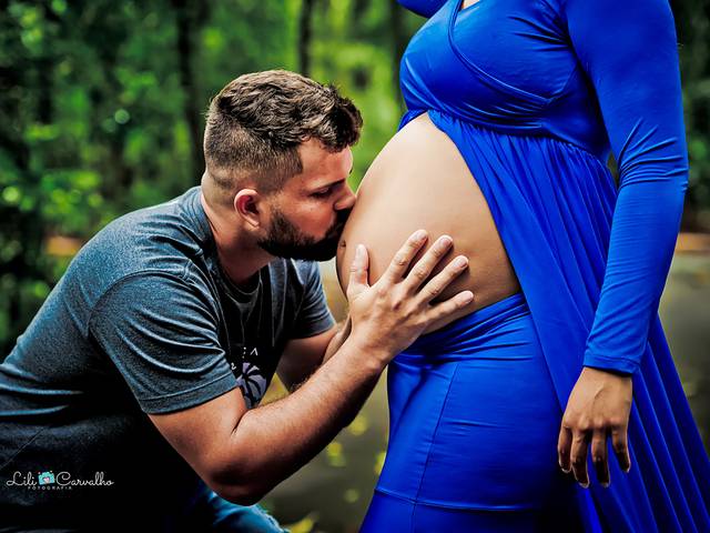 Ensaio Gestante de Roberta e Washington à espera de Kalleb