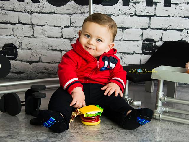 Acompanhamento infantil de Joaquim Fernandes, 8 meses 