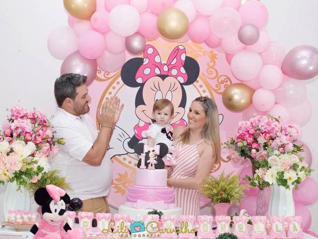 Aniversário infantil de Maria Antonella Cavalcante Rosa Bredarioli, 1 aninho 