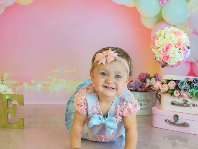 Smash the cake and the Fruit de Maria Hadassa, 1 aninho 