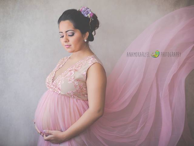 Gestante de Book de grávida da Malu