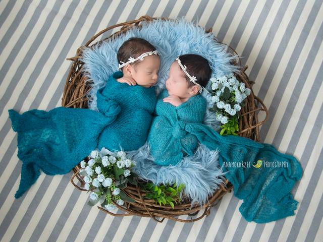 Newborn de Maitê e Alice - 12 dias