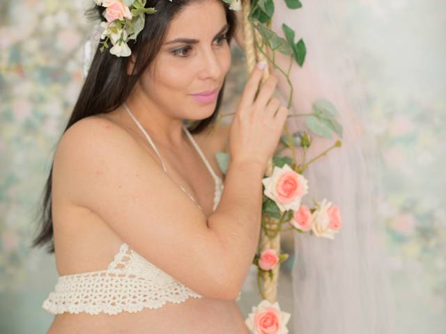 Gestante de Book de grávida da Tiffany