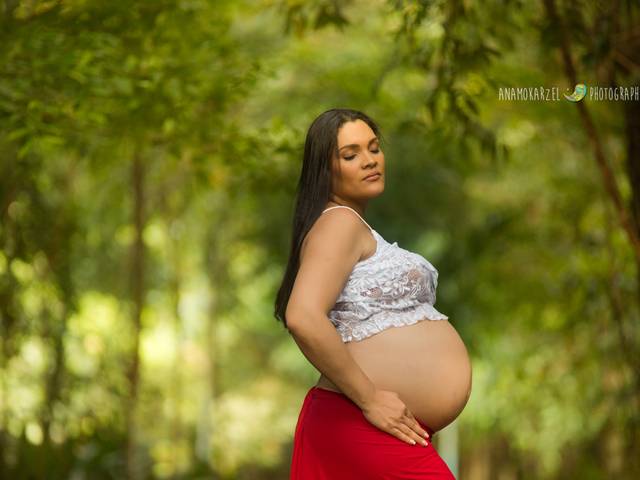 Gestante de Book de grávida da Kelly