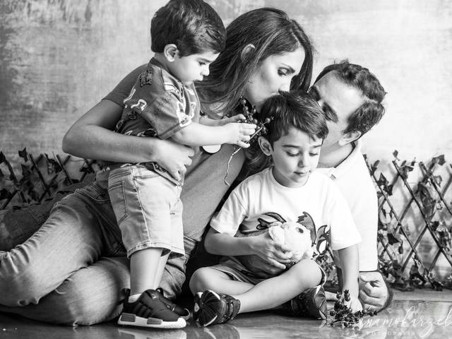Retratos de Família de Paula, Eduardo, Léo e Dudu ❣️