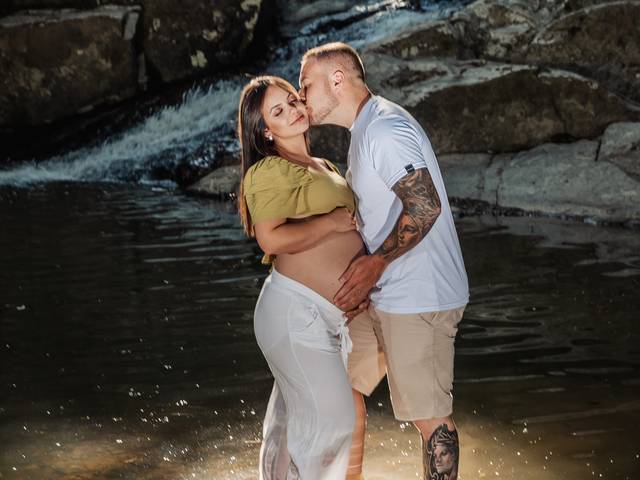 Gestante de Natália e Nathan