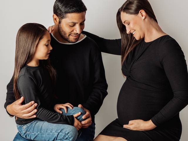 Gestante de Patrícia e Jeferson