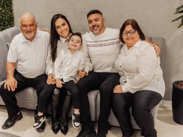 Ensaio de Kalel e Família