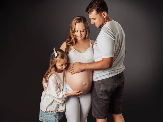 Gestante de Carolina e Janilson