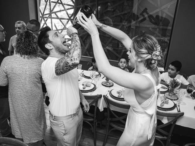 Casamento Civil de Casamento Civil Letícia&Lucas no Cartório Hidalgo + Celebração na Cantina Lilliana | Fotografo Casamento Civil Santos - Igor Vilares Fotografia