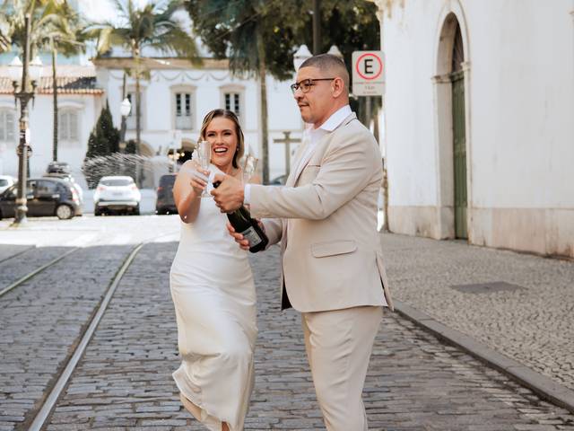 Casamento Civil de Mini Wedding em Santos: Casamento Civil no Cartório Hidalgo e Cantina Liliana | Simone & Javas