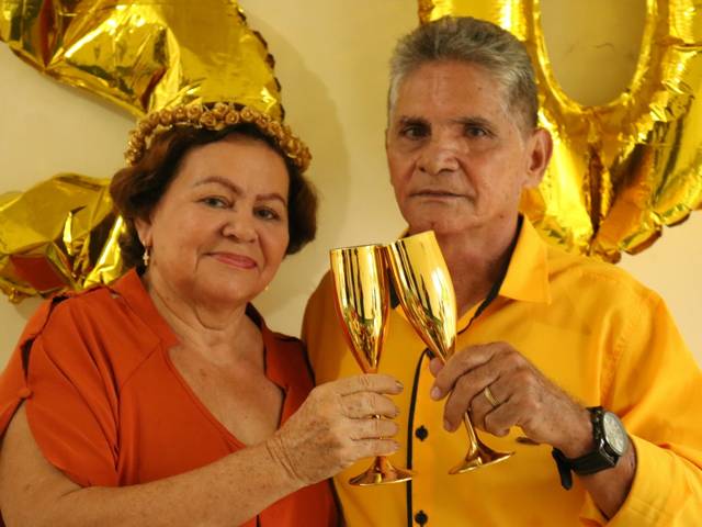 CASAMENTO de BODAS DE OURO - F & F