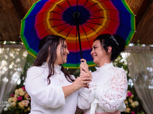 Casamentos de Luana e Clarisse