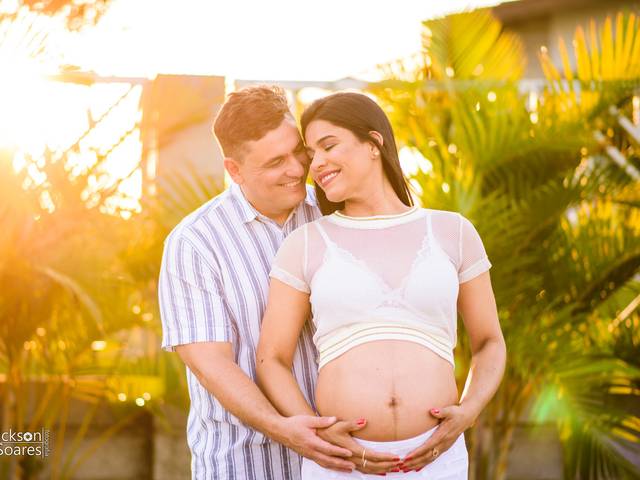 Ensaios de Katia e Wesley - Ensaio de Gestante