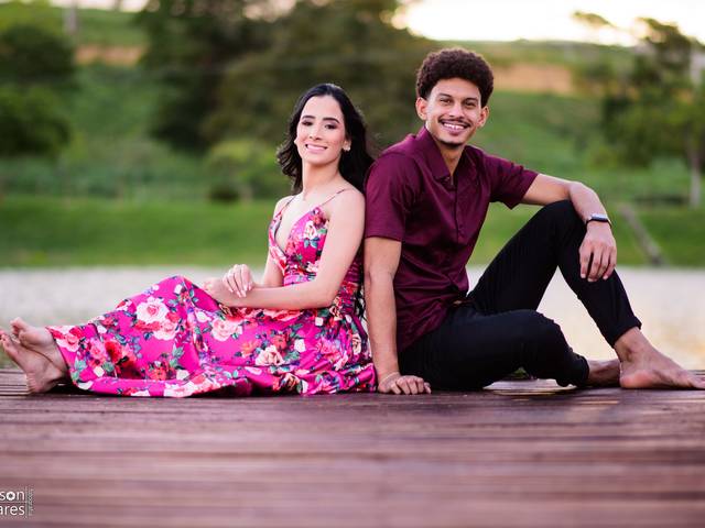 Ensaios de Pré-Wedding de Junior & Maria Clara