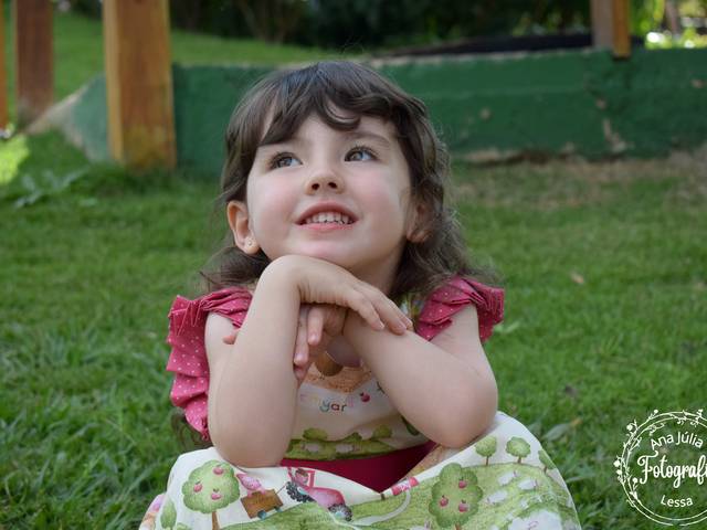 Ensaio Infantil  de Sarah