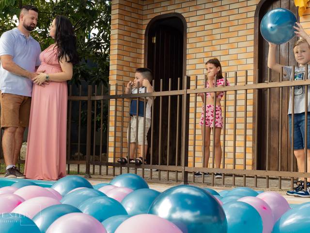 Festas de Chá de Revelação - Luana e Itamar