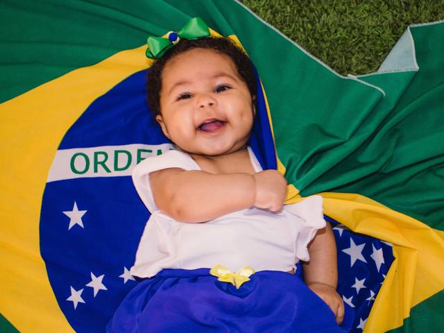 Ensaio Bebê de  Giovanna - 4 meses