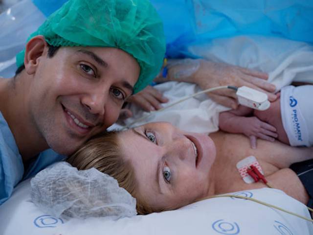 Newborn de Fotografia de Parto