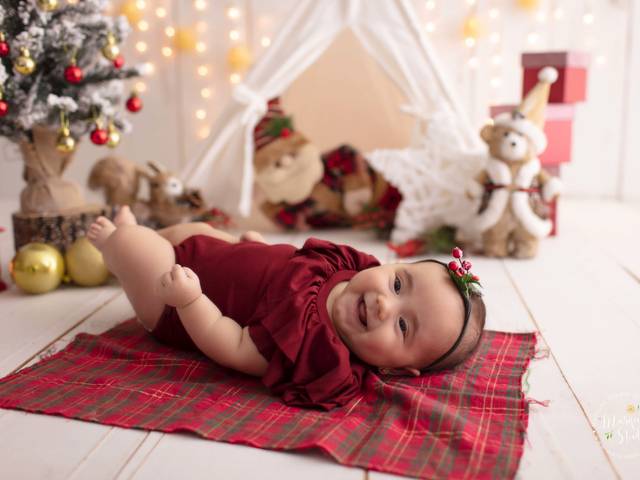 Bebê de Book Bia - 4 meses Studio