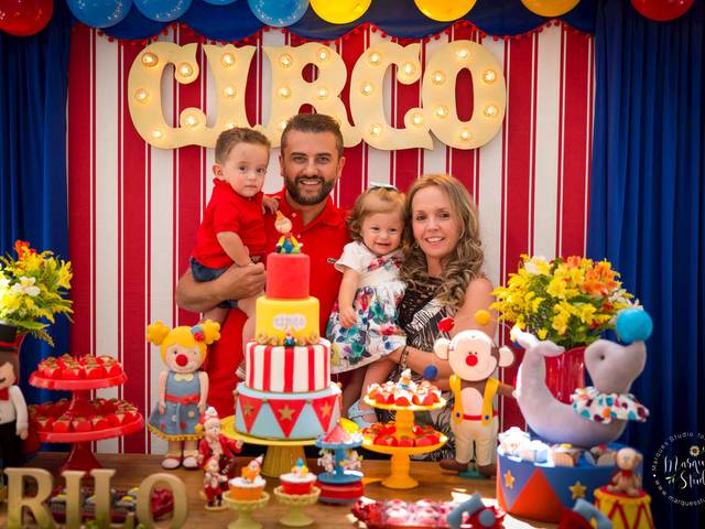 Eventos de Aniversário dos gêmeos Murilo e Giovanna - 1 ano