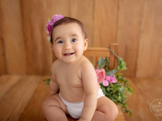 Bebê de Ensaio Bia - 3 meses