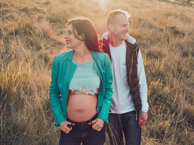 Gestante de Ensaio Gestante Mari e Leandro - A Espera do Ravi