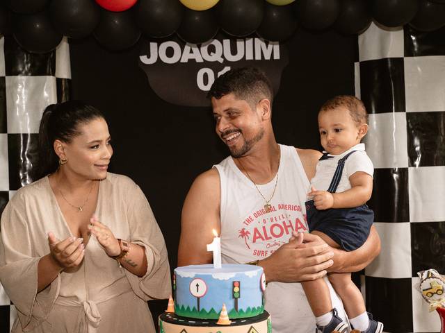 Aniversário infantil de Imortalizando o Primeiro Aniversário do Joaquim: Uma Festa de Amor e Alegria