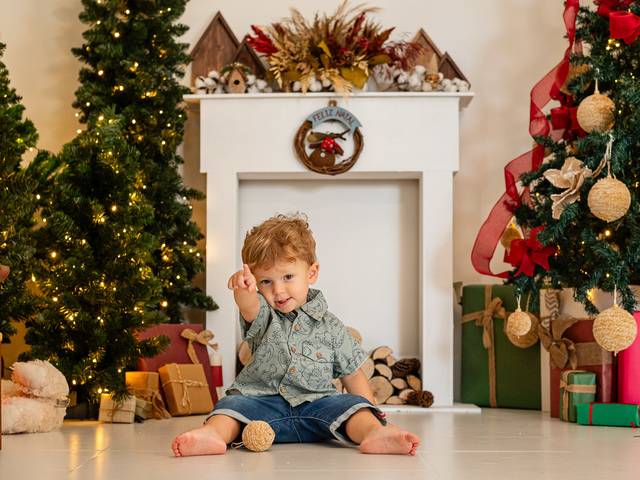 Ensaios de Marie e família - ensaio de Natal - estúdio Thaís de Lima fotografia