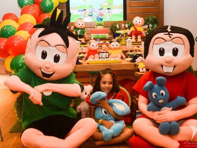 Festa Infantil de Festa Infantil Turma da Mônica no Barra Kids -  Festa Infantil Turma da Mônica da Theodora na Barra da Tijuca