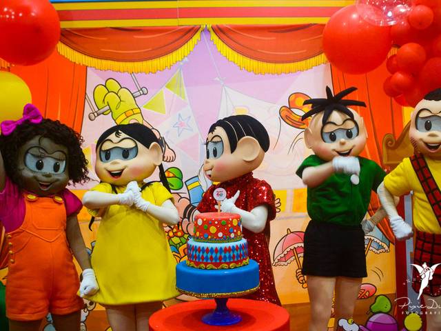 Festa Infantil de Fotografia Festa Infantil RJ | 60 Anos da Mônica no Estação Turma da Mônica| Barra da Tijuca