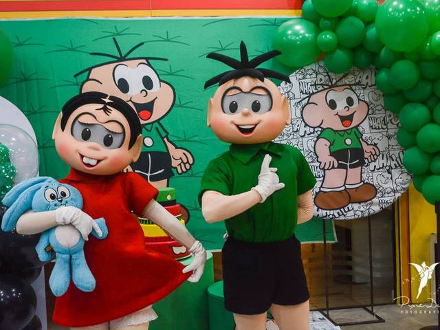 Festa Infantil de Fotografia Festa Infantil RJ | Aniversário do Cebolinha no Estação Turma da Mônica| Barra da Tijuca