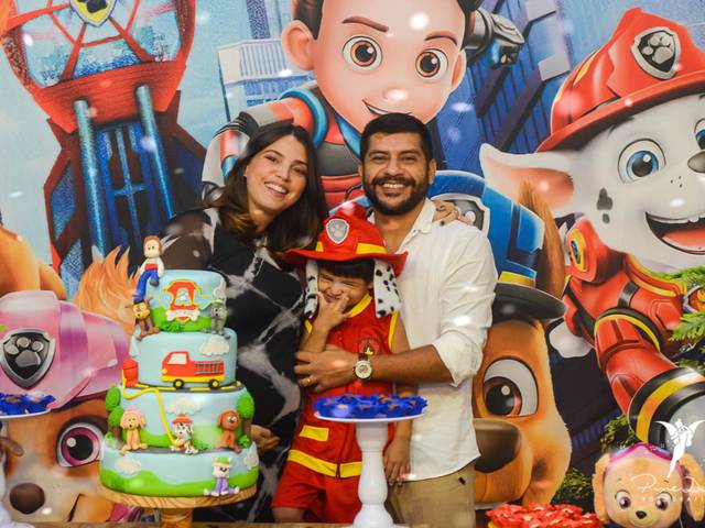 Festa Infantil de Fotografia Festa Infantil RJ | Patrulha Canina do João Miguel na UniDunitê| Barra da Tijuca