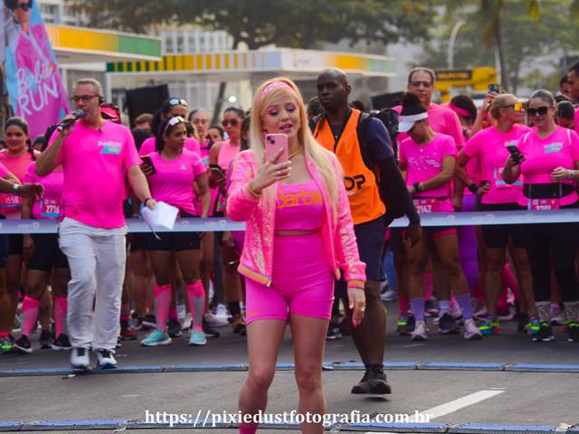 Fotografia Esportiva de Fotografia de Corrida de Rua - Barbie Run Rio de Janeiro