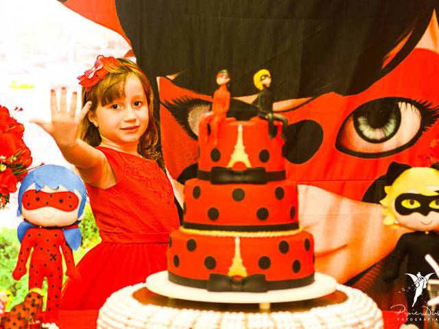 Festa Infantil de Festa Infantil Lady Bug na Barra da Tijuca - Alice Faz 5 Anos