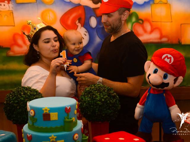 Festa Infantil de Festa 1 Ano do Super Mario Bros em Laranjeiras - Festa de 1 ano do Bart na Arca dos Sonhos