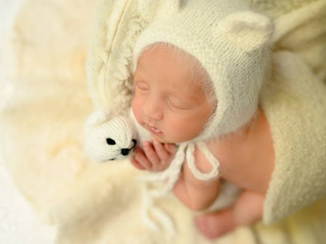 Newborn de José Pedro, fofura