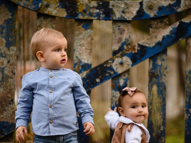 Ensaios de Luna (10meses) e Tim (1ano e 6meses)