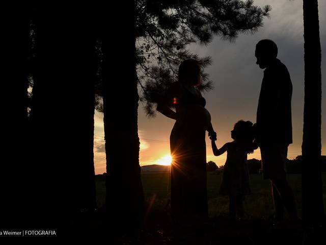 Gestantes de Luciana, Marcos, Betina e André