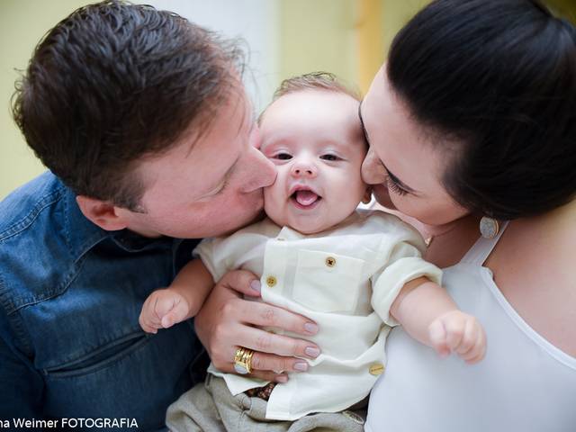 Crianças de Batismo Mathias